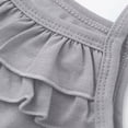 thumbnail image 6 of TOWED22 Girls Dance Tank Tops Toddler Racerback Sleeveless Top Girl Undershirts for Ballet Gymnastics(Grey,9-18 M), 6 of 9