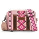 thumbnail image 5 of Bandolera Montana West Wrangler Boho Aztec Pink para mujer, 5 of 5