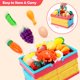 thumbnail image 5 of Juego de juguetes para comida HOLYFUN Kitchen con corte de frutas y verduras, 5 of 9