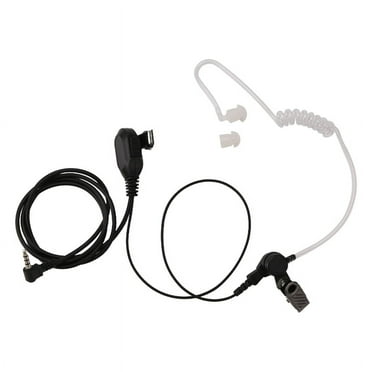 Acoustic Tube Earpiece Headset Mic