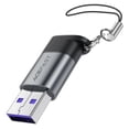thumbnail image 1 of ACEFAST J8 USB-C Female to USB-A Male Adapter 10Gbps Data Transfer Fast Charging Converter, 1 of 5