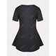 thumbnail image 3 of Camiseta Talla Extra Estampado Mariposa Fuego Rosegal  Camisetas tallas grandes, 3 of 5