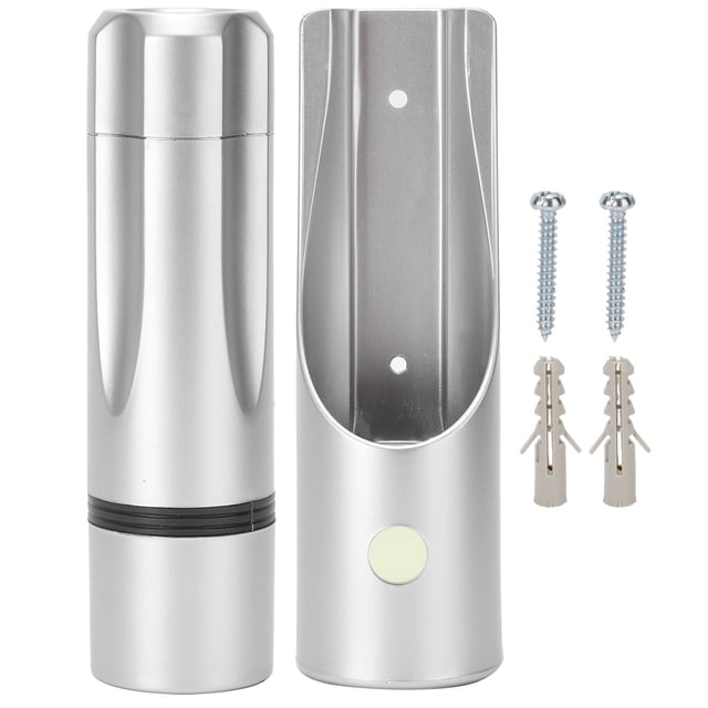 Electric Torch, Flashlight Wall-mounted Design Support One-handed Operation For Corridors