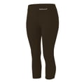 thumbnail image 4 of WZXFASHION High Waisted Thermal Leggings Tummy Control Fleece Lined Warm Pants Brown S, 4 of 5