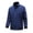 Dark Blue, variant on Men's Casual Baseball Jacket Spring Autumn Lightweight Stand Collar Border Leisure Coat Outerwear