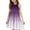 #A26-Purple, variant on Abcomgle Girls Summer Dress Size 14-16 Casual Halter Neck Sleeveless Midi Dress Gradient A-line Sundresses Swing Beach Dresses 5-6 Years,Black