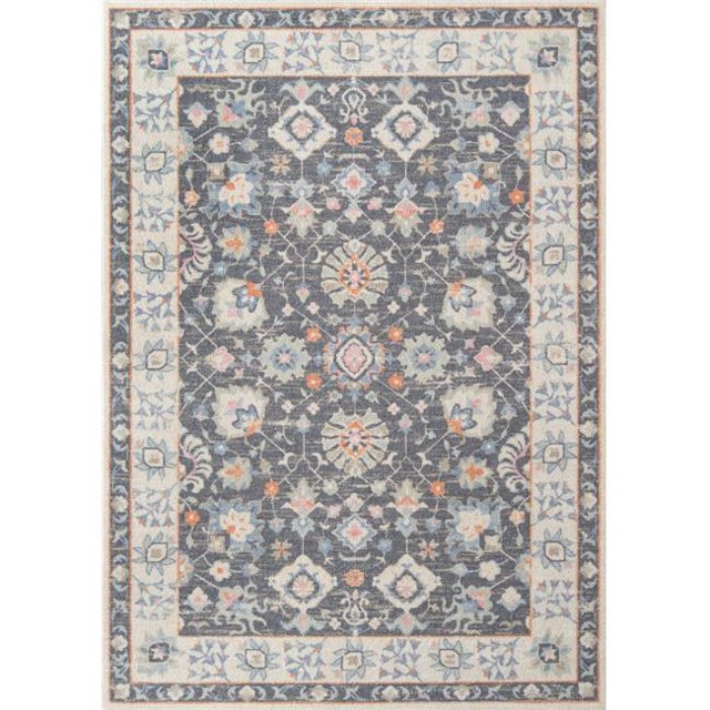 Momeni ANATOANA-8CHR2376 2 ft. 3 in. x 7 ft. 6 in. Anato-8 Runner Rug - Charcoal
