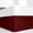 Burgundy, variant on Luxury Pleated Twin Bed Skirt with Split Corners – 10 Inch Tailored Drop Easy Fit - Pleated Dust Ruffle - 100% Microfiber Soft, Wrinkle-Free Box Pleated Bed Skirts - Burgundy.