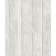 Grace & Gardenia G05C8402 White Vertical Shiplap Wallpaper