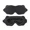 Black, variant on 3D Sleeping Mask Block Out Light Soft Padded Sleep Mask For Eyes Slaapmasker Eye Shade Blindfold Sleeping Aid Face Mask Eyepatch
