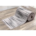 thumbnail image 4 of Well Woven Custom Size Runner - 31" x 40' Runner - Holden Modern Grey - Abstract Geometric Stripes, 4 of 6