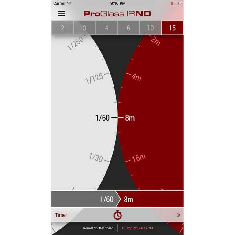 Lee Filters ProGlass 100x100mm IRND Stop ND Glass Filter