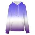 thumbnail image 6 of hxobax Womens Oversized Hoodies Drawstring Pullover Sweatshirts Drop Shoulder Drawstring Hooded Tops, 6 of 7