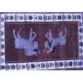 thumbnail image 1 of Ahgly Company Machine Washable Indoor Rectangle Animal Blue Traditional Area Rugs, 6' x 9', 1 of 4