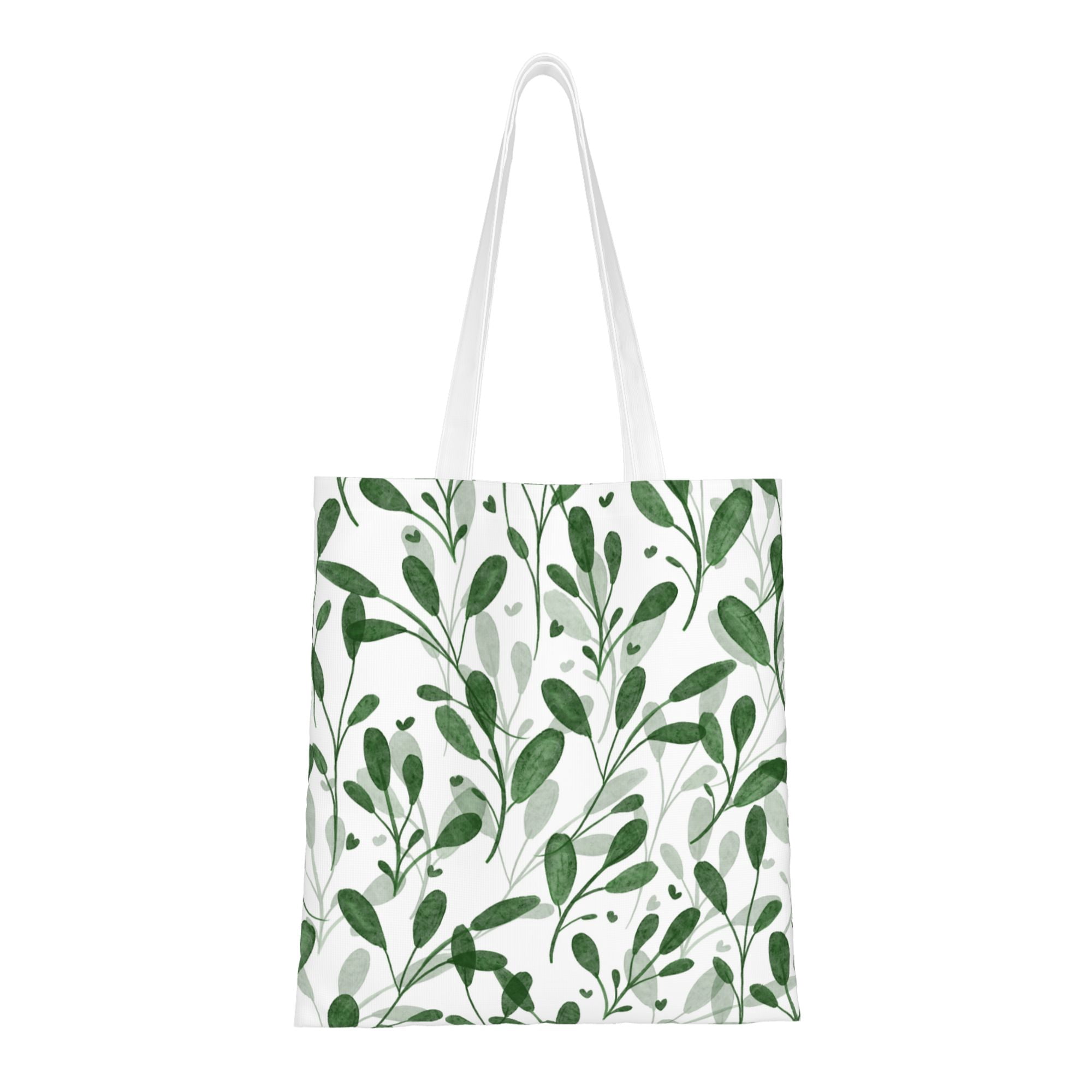 Green - Handcrafted Cotton Shopping Hand Bag 23