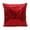 Red, variant on Yuga Decorative Shiny Red Sequin Pillow Cover Throw Pillow Metallic Cushion Case 12 X 12 Inches