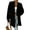 Black, variant on CharmCyan Women's Loose Casual Long Sleeve Knitted Pocket Sweater Jacket Beige L
