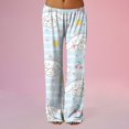 thumbnail image 1 of Hello Kitty Pj Pants Women Flannel Pajamas Women Anime Hello Cat Flannel Sleep Pants Cartoon Pajamas Pants for Women Print Flannel Pajamas Pants Cute Fuzzy Pajamas Pants, 1 of 5