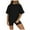 Black, variant on vigerkar Womens 2 Piece Sets Summer Outfits 2025 Two Piece Lounge Set Matching Clothing Oversized Tshirts Pajamas Green, M