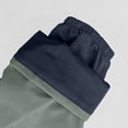 thumbnail image 6 of ZACPNCV Kids Boys Girls Snow Bib Overalls Pants Windproof Waterproof Ski Pants Adjustable Suspender Snowboarding Pants Thermal Winter Snow Suit Trousers with Multi-Zip Pockets 4-5Years Olive Green, 6 of 9