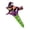 A006- Style F, variant on Halloween Grim Reaper Inflatable Stick, 50 Pack Aluminum Foil Balloon, Halloween Themed Party Decoration, For Indoor Outdoor Halloween Carnival Haunted House Party Photo Booth Prop