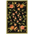 thumbnail image 5 of SAFAVIEH Chelsea Beryl Floral Wool Area Rug, Black, 2'6" x 4', 5 of 11