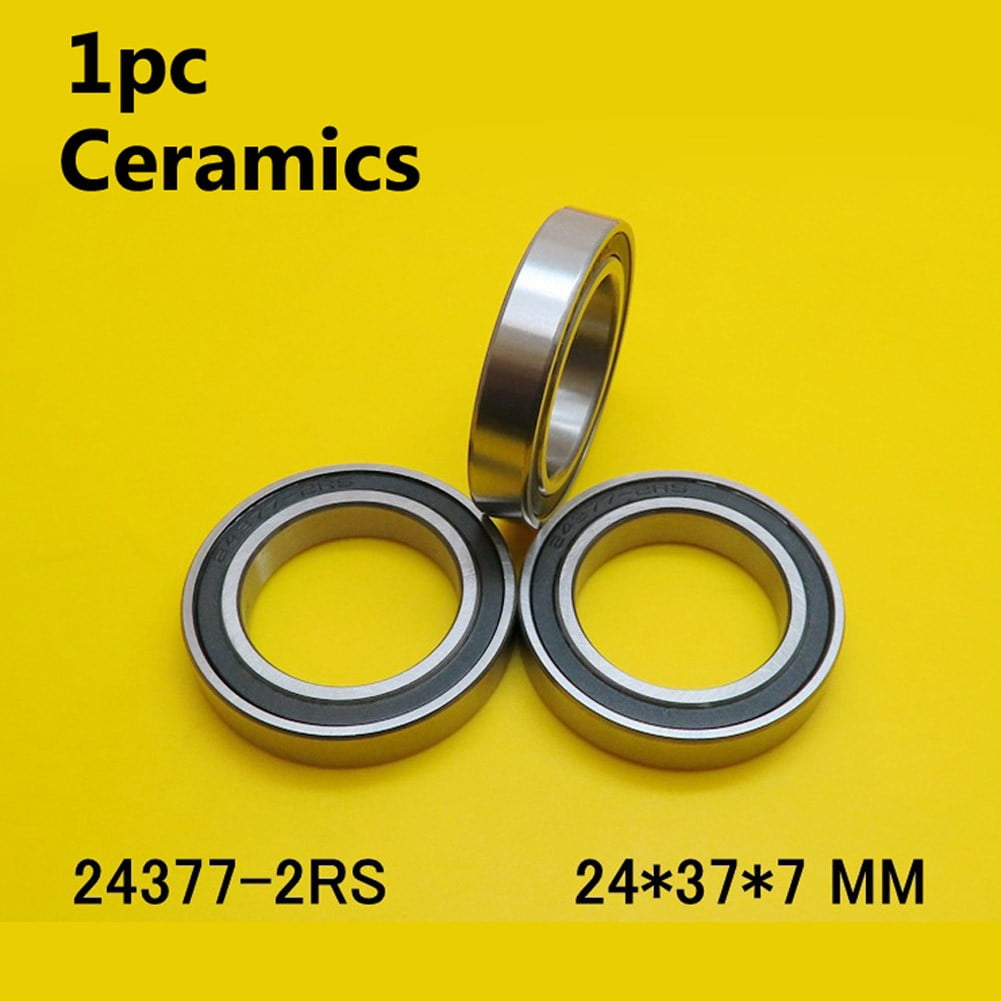 Roulement Céramique MR2437 2RS – 24x37x7mm, Pour Pédalier Shimano BB90/FSA/SRAM, Poids 8g, Noir