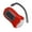 Red, variant on HIBIBUD Solar Hand Crank Flashlight, Yellow, for Emergency and Camping