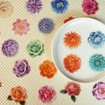 thumbnail image 3 of 112PCS Blooming Flowers Scrapbook Stickers, Waterproof Tiny Aesthetic Self-Adhesive Vintage Scrapbooking Stickers for Junk Journal Supplies, 3 of 5