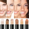thumbnail image 4 of WIFKLSIIPG Two Sets Double Head Contouring Stick Makeup Stick Face Shaping & Contouring Stick Rich Sticks Makeup Kit Face Makeup Highlighter Stick Contouring Makeup Kit, 4 of 7