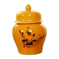 thumbnail image 2 of GROWTH TANK Ceramic Tea Canister Storage Pots Can Storage Box Flowerpot Porcelain Ginger Jar Butterfly, 2 of 9