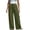 #0386-Army Green, variant on Women's Pants Wide Leg Pant Drawstring Casual Corgo Trousers With Pockets