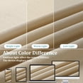 thumbnail image 7 of Chyhomenyc Linen Valance for Windows, Light Filtering Faux Linen Textured Decorative，Rod Pocket Cafe Small Short Window Valance for Kitchen Bathroom Laundry Basement, 60Wx14L inch, 1 Piece, 7 of 7