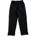 thumbnail image 5 of Pro Club Men's Heavyweight Fleece Cargo Pants, 7X-Large, Black, 5 of 5