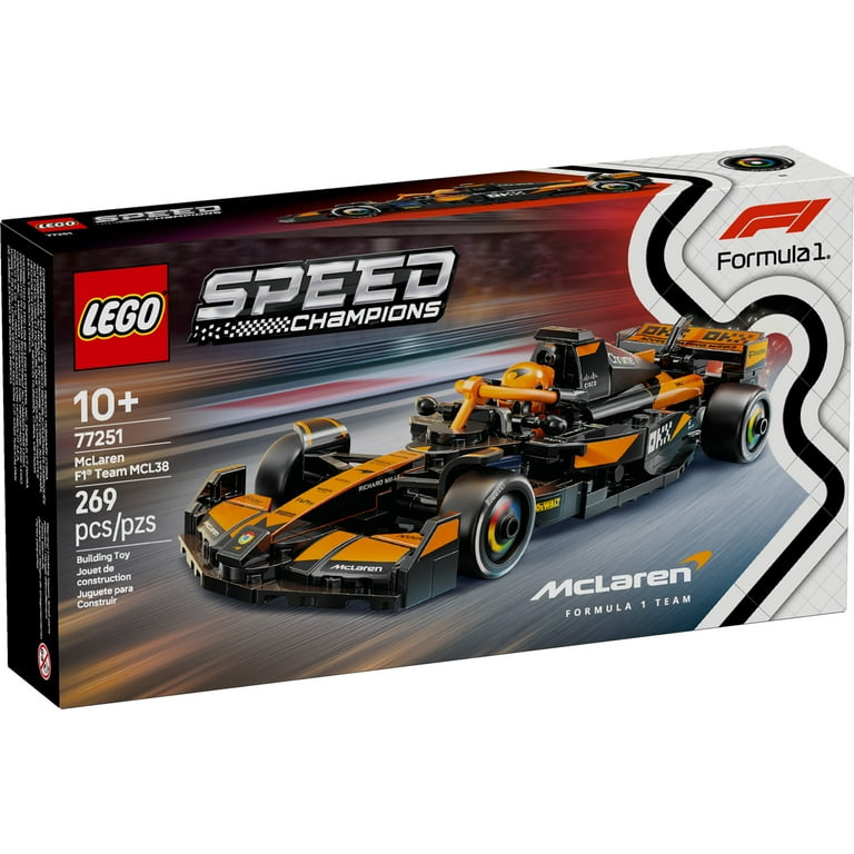 LEGO Speed Champions McLaren F1 Team MCL38 Race Car Toy