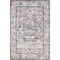 thumbnail image 2 of nuLOOM Joslyn Traditional Floral Machine Washable Area Rug, 6' 7" x 9', Blush, 2 of 9