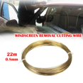 thumbnail image 2 of Heavy Duty 22m Gold Roll Braided Steel Wire for Windshield Cutting, 2 of 10