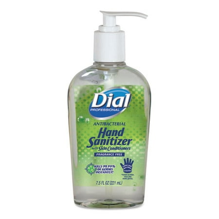 Antibacterial With Moisturizers Gel Hand Sanitizer  7.5 Oz Pump Bottle  Fragrance-Free  12/carton | Bundle of 5 Cartons