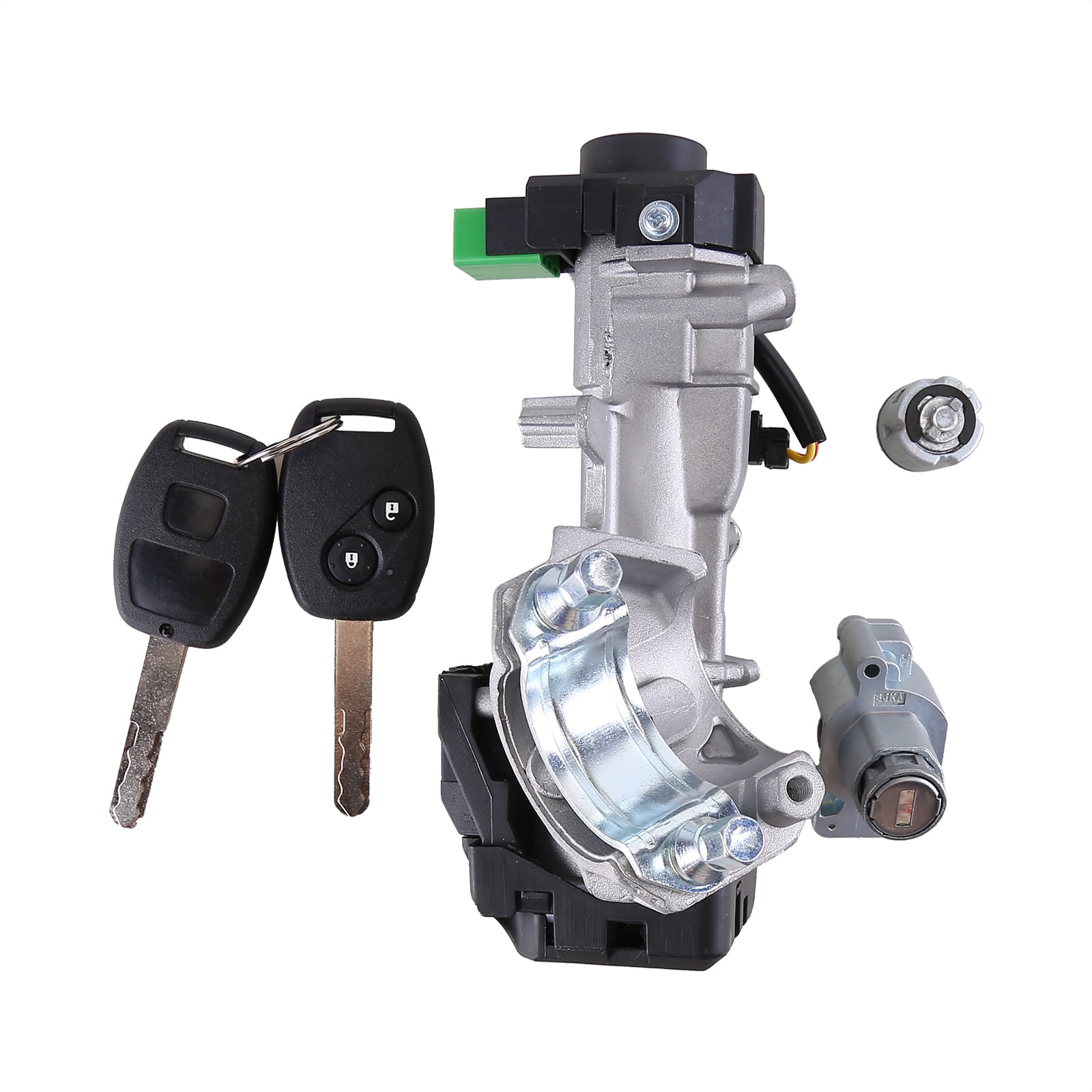 Corfhy 06350-SWN-011 Ignition Switch Lock Cylinder Steering Switch Set w/ 2 Keys Replacement for 2007-2011 Honda CRV 2007-2011