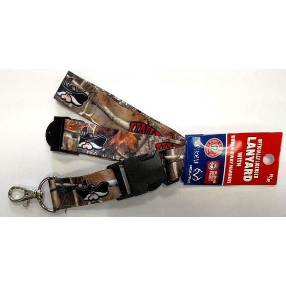 University of Nevada Las Vegas Rebels Unlv Camo Lanyard Keychain Double Sided Breakaway Safety Design Adult 18 Inch