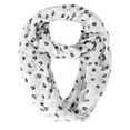 thumbnail image 2 of Peach Couture Anchor Print Cute Trendy All season Infinity Loop Scarves, 2 of 10