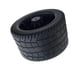 thumbnail image 5 of Carros utilitarios de repuesto de 10cm de ancho, rueda giratoria a prueba de pinchazos, accesorio duradero negro para industrial de sacos, 5 of 9