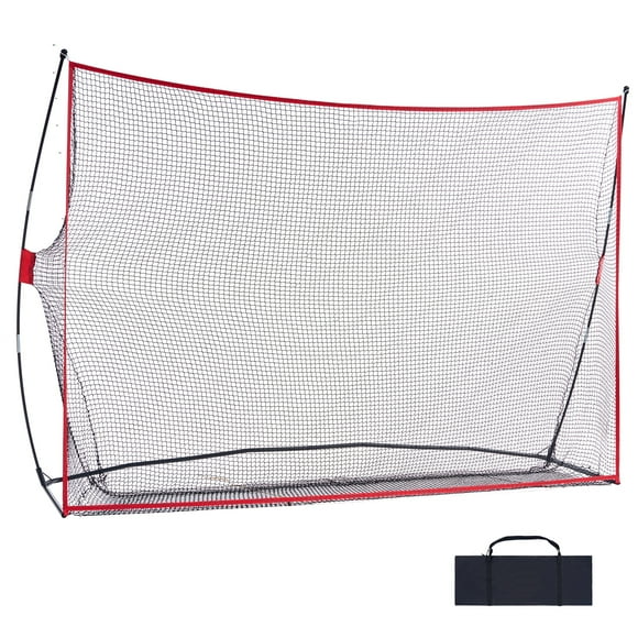 KFFKFF Golf Practice Hitting Net, Huge 10.8x7ft Golf Net, Personal Driving Range for Indoor Outdoor Use