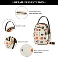 thumbnail image 4 of FORMRS Crossbody Bag for Women Quilted Travel Shoulder Cell Phone Purse with Chain Strap Handbag, Minimalist Geometric Pattern, 4 of 7