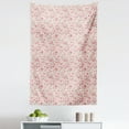 thumbnail image 1 of Cherry Blossom Tapestry, Random Arrangement of Pastel Colored Blooming Sakura Flower, Fabric Wall Hanging Decor for Bedroom Living Room Dorm, 5 Sizes, Dried Rose and Eggshell, by Ambesonne, 1 of 1