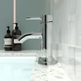 thumbnail image 3 of Single Hole Single-Handle Bathroom Faucet with Pop up Drain in Polished Chrome, 3 of 7