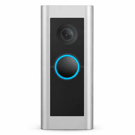 Wired Video Doorbell Pro HD Smart Bell - Satin Nickel