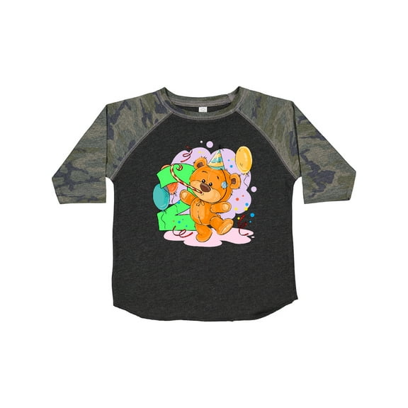 Inktastic 2nd Birthday Teddy Bear Boys or Girls Toddler T-Shirt