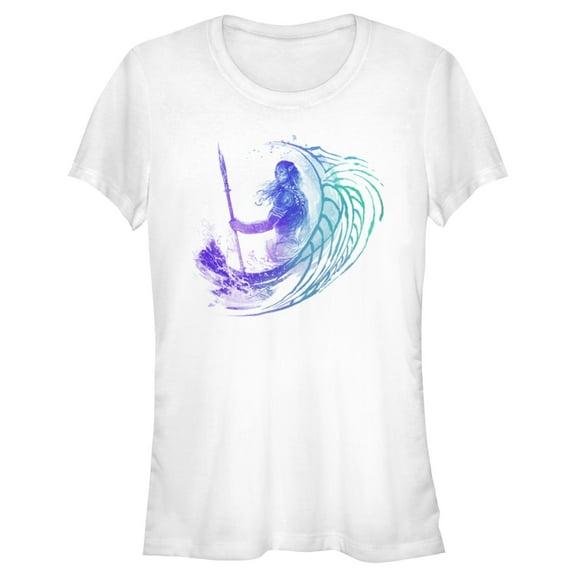 Junior's Avatar: The Way of Water Jake Sully Watercolor  Graphic Tee White X Large