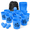 Blue Glow in Dark-Large, variant on Giant Yard Pong Outdoor Toss Game Set, Blue Glow in Dark, Large